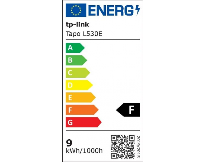 Интелигентна многоцветна електрическа крушка TP-Link Tapo L530E(2-pack)