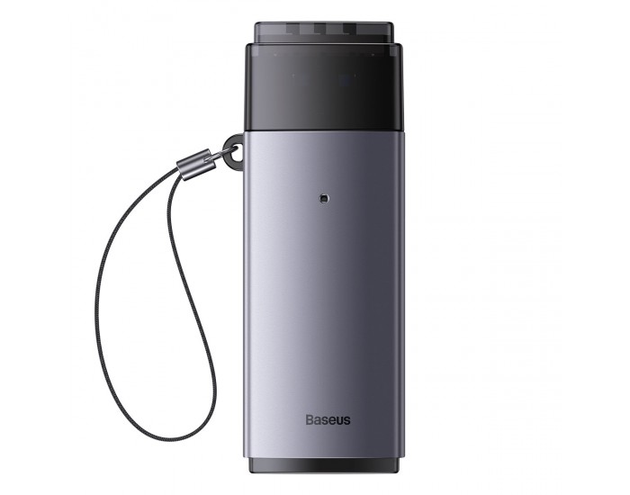 Четец на карти Baseus Lite Series адаптер SD / TF USB WKQX060013 сив