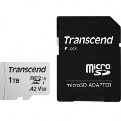 Памет Transcend 1TB microSD w/ adapter UHS-I U3 A2 - Офис техника
