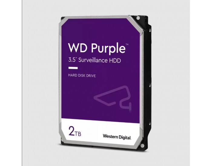 Твърд диск WD Purple 3.5" 2TB SATA3 WD23PURZ