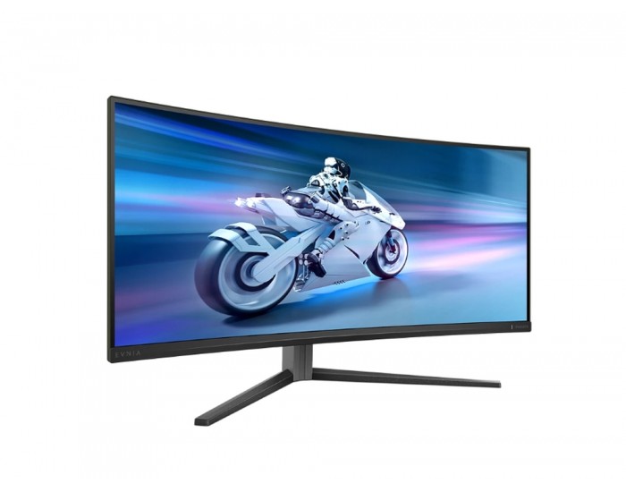 Монитор Philips 34M2C6500, 34" Curved 1800R QD-OLED, 3440x1440@175Hz, 0.03ms GtG, 1000 nit, 1 000 000:1, Mega Infinity DCR, Adaptive Sync, FlickerFree, LowBlue Mode, Tilt, Height Adjust, Swivel, 2xHDMI, DP, USB hub