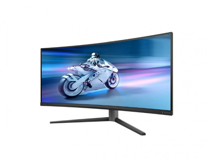 Монитор Philips 34M2C6500, 34" Curved 1800R QD-OLED, 3440x1440@175Hz, 0.03ms GtG, 1000 nit, 1 000 000:1, Mega Infinity DCR, Adaptive Sync, FlickerFree, LowBlue Mode, Tilt, Height Adjust, Swivel, 2xHDMI, DP, USB hub