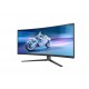 Монитор Philips 34M2C6500, 34" Curved 1800R QD-OLED, 3440x1440@175Hz, 0.03ms GtG, 1000 nit, 1 000 000:1, Mega Infinity DCR, Adaptive Sync, FlickerFree, LowBlue Mode, Tilt, Height Adjust, Swivel, 2xHDMI, DP, USB hub