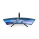 Монитор Philips 34M2C6500, 34" Curved 1800R QD-OLED, 3440x1440@175Hz, 0.03ms GtG, 1000 nit, 1 000 000:1, Mega Infinity DCR, Adaptive Sync, FlickerFree, LowBlue Mode, Tilt, Height Adjust, Swivel, 2xHDMI, DP, USB hub