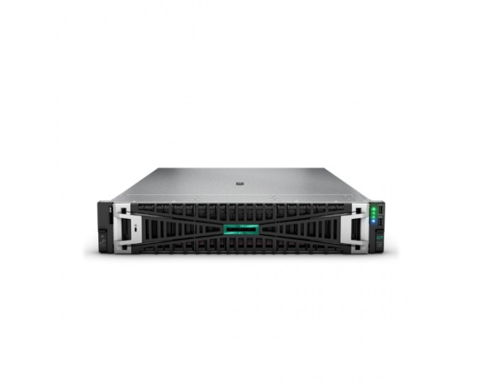 Сървър HPE DL380 G11, Xeon-S 4510, 2x 32GB-R, 8SFF, MR408i-o, 2x960GB SSD, 2x1000W PS EMEA Server