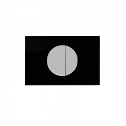 БУТОН ЗА СТРУКТ. С ПНЕВМАТИКА 093 AGB-ЧЕРЕН МАТ - Продукти за баня и WC