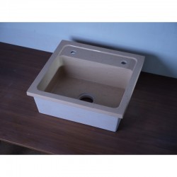 КУХНЕНСКА МИВКА ОТ ЕСТ. КАМЪК ПЯСЪК 5755S - Мивки и Смесители