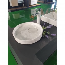УМИВАЛНИК 43*43*9 CARRARA WHITE BASIN - Баня