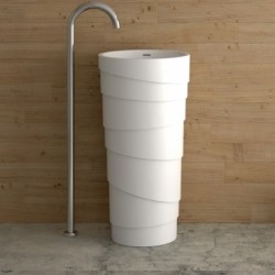 Масивен Умивалник с шкаф за баня - ICB 4547 - Мивки и Смесители