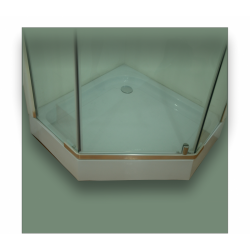 Петоъгълно акрилно корито » ICS 8128-3 - Душ кабини, Корита и Паравани
