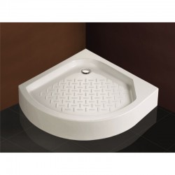 МАСИВНО КОРИТО БЯЛО 915Х900 L 1601W L - Душ кабини, Корита и Паравани