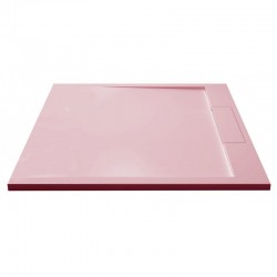 Поддушово корито MARBLE TEXTURE ICST 9090PINK - Душ кабини, Корита и Паравани