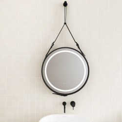 КАТАНИЯ-60 ОГЛЕДАЛО LED D60 1398MB-60 - Шкафове за баня