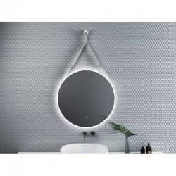 МЕСИНА ОГЛЕДАЛО LED D800 1909WHITE - Шкафове за баня
