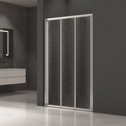 Преграден параван ICS S140 RAT GLASS - Душ кабини, Корита и Паравани