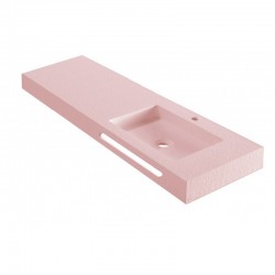 Умивалник " RESIN POLY MARBLE" » ICC 12046PINK/R - Баня