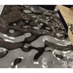 ДЕКОРАТИВНИ ПАНЕЛИ ОТ НЕРЪЖДАЕМА СТОМАНА >> IC STYLE 002 SILVER - Продукти за баня и WC