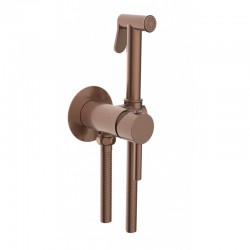 ЕЛИДА Смес за вгр/биде/ със слушалка и шлаух 3314BRG - Мивки и Смесители