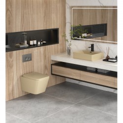 Конзолна тоалетна чиния ICC 5135BEIGE - Моноблокове, Тоалетни чини, Бидета и Структори