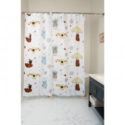 Душ завеса за баня ICSC 148 CAT&DOG - Продукти за баня и WC