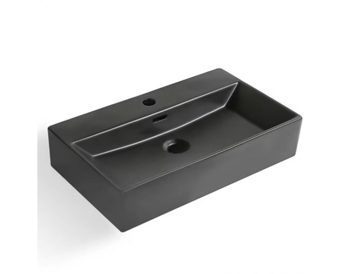 ПОРЦЕЛАНОВ УМИВАЛНИК COMPACT MATT BLACK 6036MB