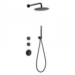 CATARINE MATT BLACK СМЕСИТЕЛ ЗА ВГРАЖДАНЕ ЗА ДУШ - Баня