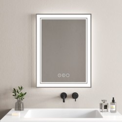 GIONA ОГЛЕДАЛО LED 1814NEW - Шкафове за баня
