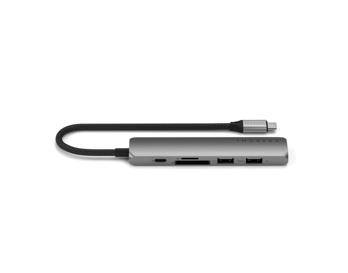 HUB USB Satechi 6-in-1 USB-C Slim Multiport Adapter ST-P6SM HUB USB Satechi 6-in-1 USB-C Slim Multiport Adapter ST-P6SM