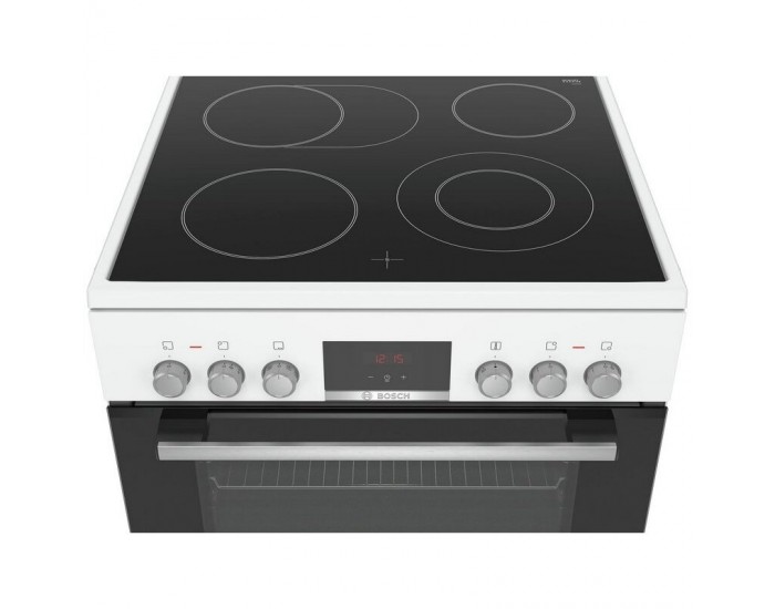 Готварска печка (ток) Bosch HKR39C220 , Бял , Керамични Готварска печка (ток) Bosch HKR39C220 , Бял , Керамични