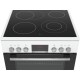 Готварска печка (ток) Bosch HKR39C220 , Бял , Керамични Готварска печка (ток) Bosch HKR39C220 , Бял , Керамични