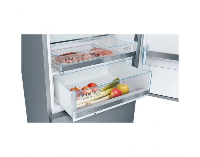 Хладилник с фризер Bosch KGE49AICA , 419 l, C , LowFrost , Инокс