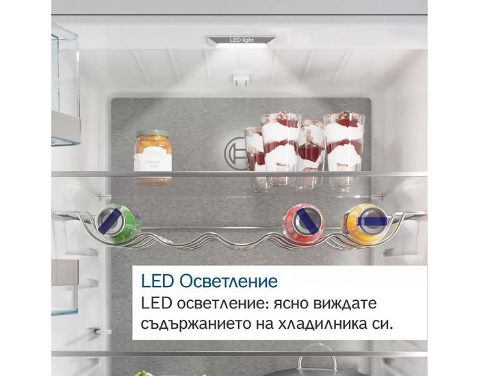 Хладилник с фризер Bosch KGV58VLEAS , 503 l, E