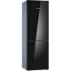 Хладилник с фризер Bosch KGV36VBEAS , 308 l, E , LowFrost , Черен