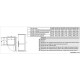 Хладилник с фризер Bosch KGV39VWEA , 343 l, E , LowFrost , Бял