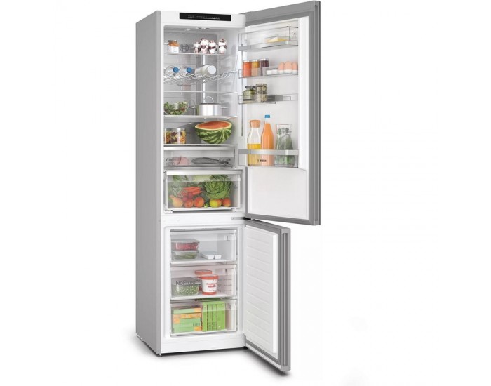 Хладилник с фризер Bosch KGN39LBCF , 363 l, C , No Frost , Черен