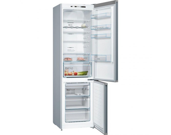 Хладилник с фризер Bosch KGN39VLEB , 368 l, E , No Frost , Сив