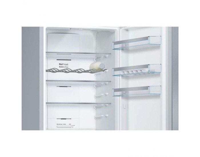 Хладилник с фризер Bosch KGN397LEQ , 368 l, E , No Frost , Инокс