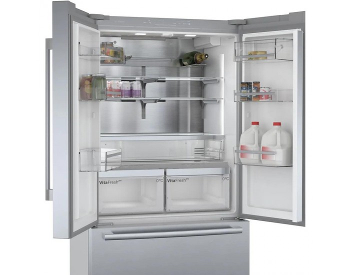 Хладилник с фризер Bosch KFF96PIEP , 573 l, E , No Frost , Инокс