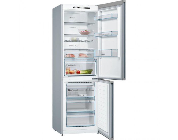 Хладилник с фризер Bosch KGN36VLED , 326 l, E , No Frost