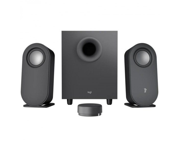 LOGITECH Z407 Bluetooth computer speakers with subwoofer and wireless control - GRAPHITE - BT - EMEA