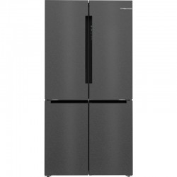 Хладилник Side-by-Side Bosch KFN96AXEA , 605 l, E , No Frost , Черна неръждаема стомана - Електроуреди