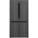 Хладилник Side-by-Side Bosch KFN96AXEA , 605 l, E , No Frost , Черна неръждаема стомана