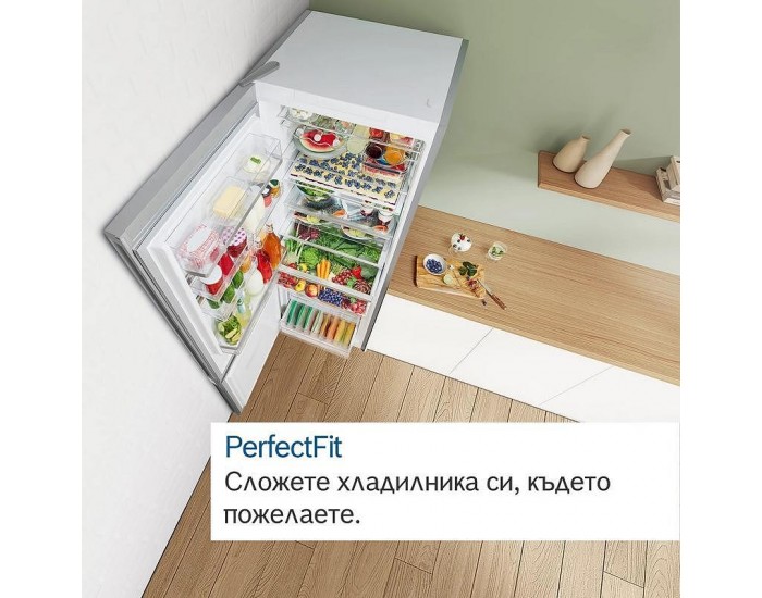 Хладилник с фризер Bosch KGN86AIDR , 631 l, D , No Frost , Инокс