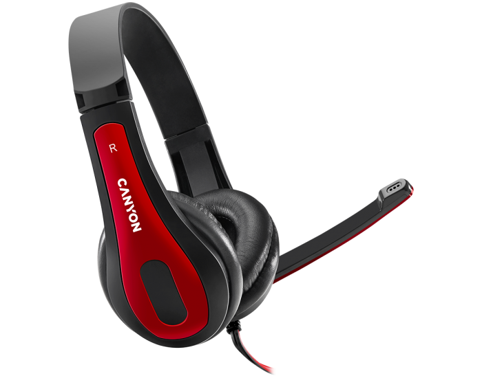 Слушалки с микрофон Canyon CNS-CHSC1BR , OVER-EAR Слушалки с микрофон Canyon CNS-CHSC1BR , OVER-EAR