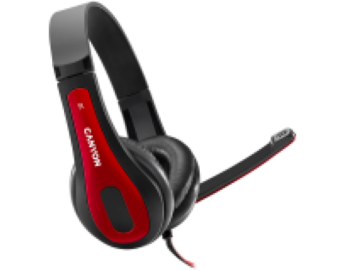 Слушалки с микрофон Canyon CNS-CHSC1BR , OVER-EAR Слушалки с микрофон Canyon CNS-CHSC1BR , OVER-EAR