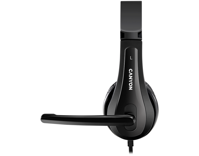 Слушалки с микрофон Canyon CNS-CHSC1B , OVER-EAR Слушалки с микрофон Canyon CNS-CHSC1B , OVER-EAR