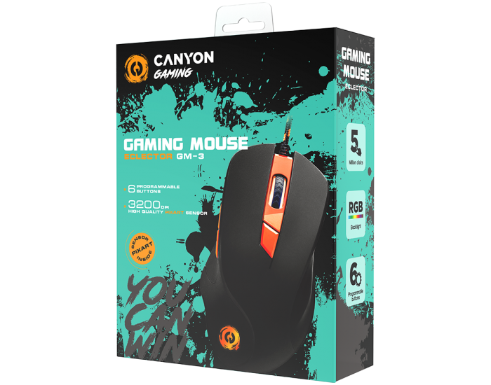 Мишка Canyon CND-SGM03RGB Мишка Canyon CND-SGM03RGB