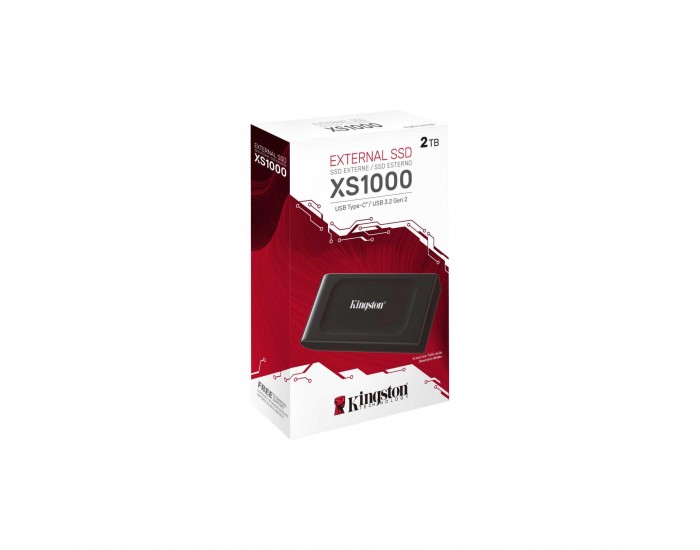 Външен SSD Kingston XS1000, 2TB
