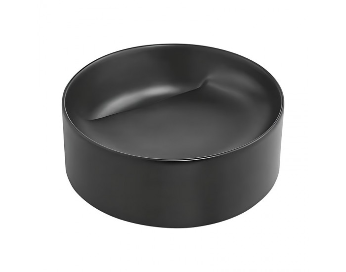 ПОРЦЕЛАНОВ УМИВАЛНИК MAGENTA MATT BLACK 4215MB