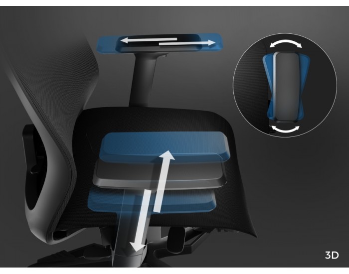 Стол Genesis Ergonomic Chair Astat 700 Black